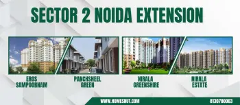 Sector 2 Noida Extension Plots Price, Map
